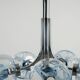 Chandelier, Italian design, Murano glass, 1970s, made in Italy.