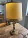 Vintage brass living room lamp