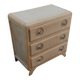 Vintage commode with tapered legs.