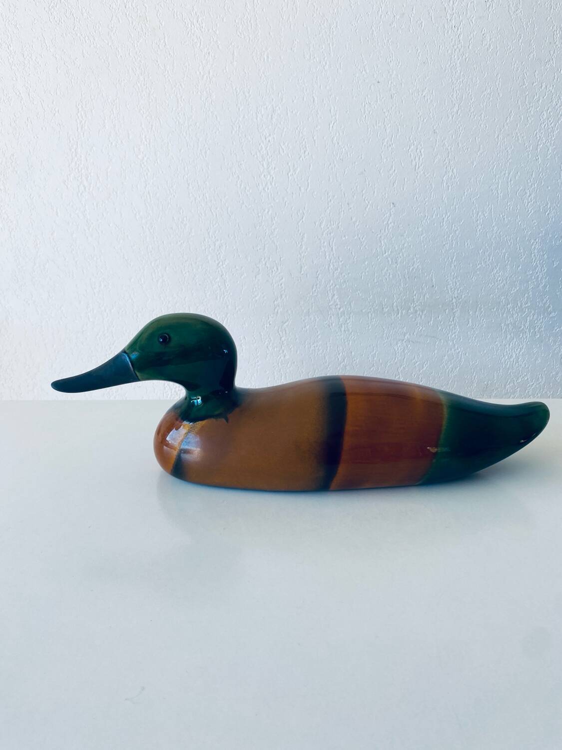 Large ceramic duck