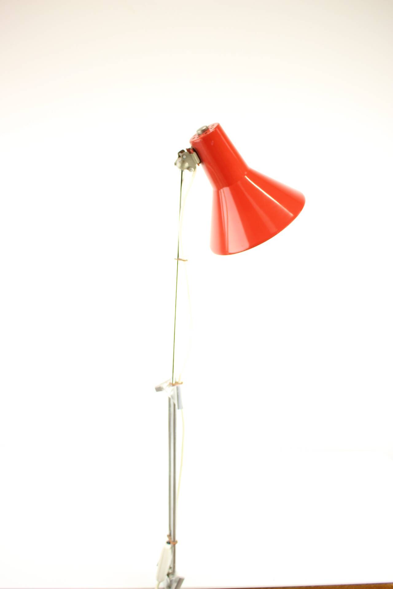 VAS FEMIPARI Adjustable Table Lamp, 1960's, Poland