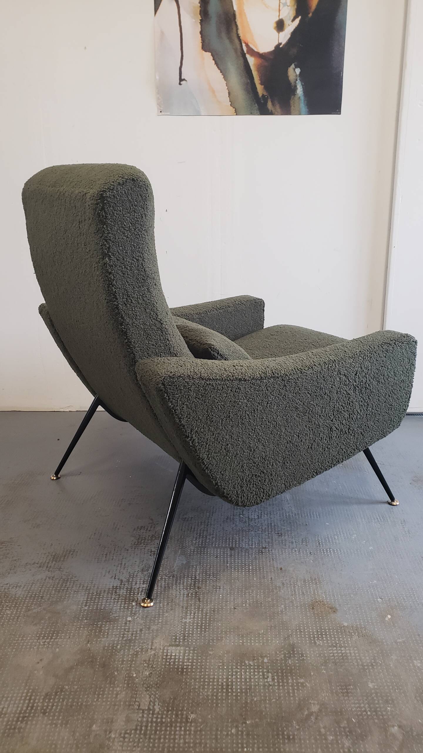 Mid-century Scandinavian inspired armchair