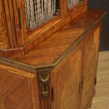 French inlaid bookcase from 20th century