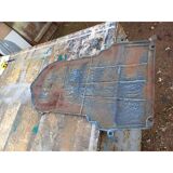 Cast iron fountain plaque