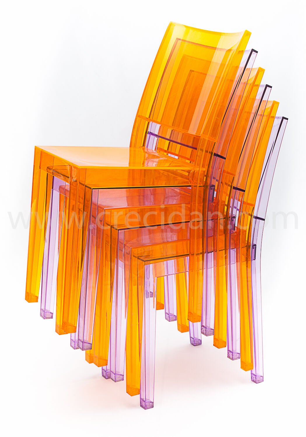 6 chairs "La Marie" by Philippe Starck for Kartell