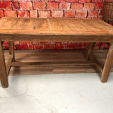 Old oak farmhouse table