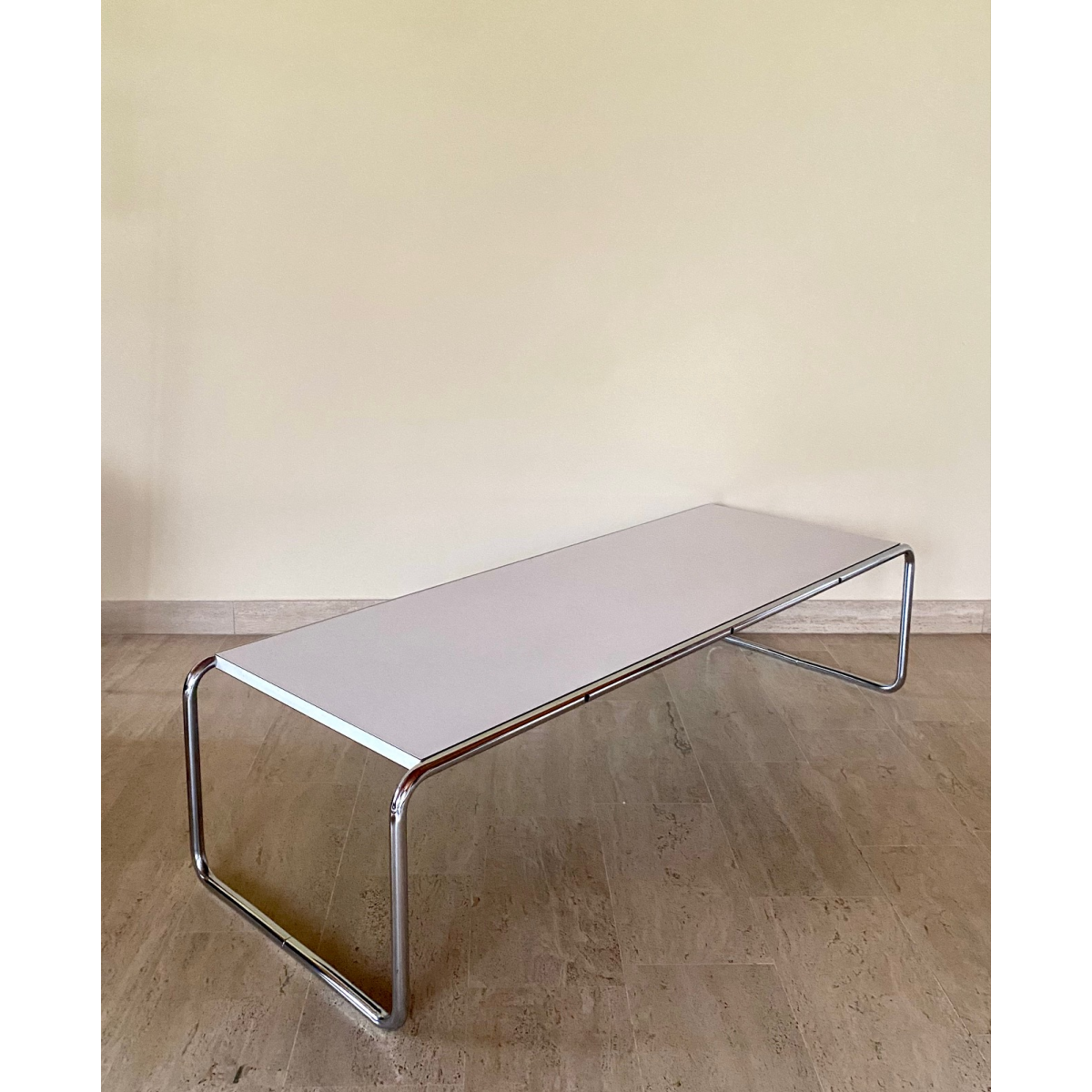 Vintage Laccio coffee table by Marcel Breuer for Gavina, Knoll, 70s