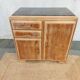 buffet Mado polished, marble top