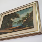 Oil painting on canvas, Francis Torry Brescia, 1977