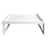 Guzzini tray Jolly white, bed tray, Luigi Massoni