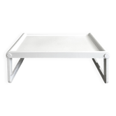 Guzzini tray Jolly white, bed tray, Luigi Massoni