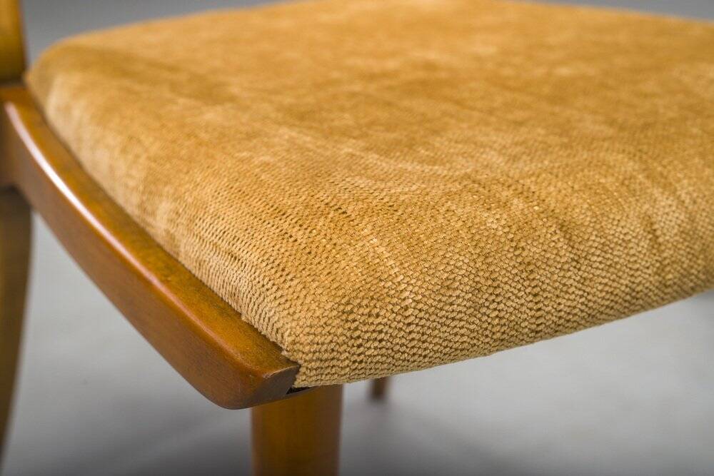 Mid-century modern dining chairs attributed to Ernst Martin Dettinger for Lucas Schnaidt, 1950s, set of 4