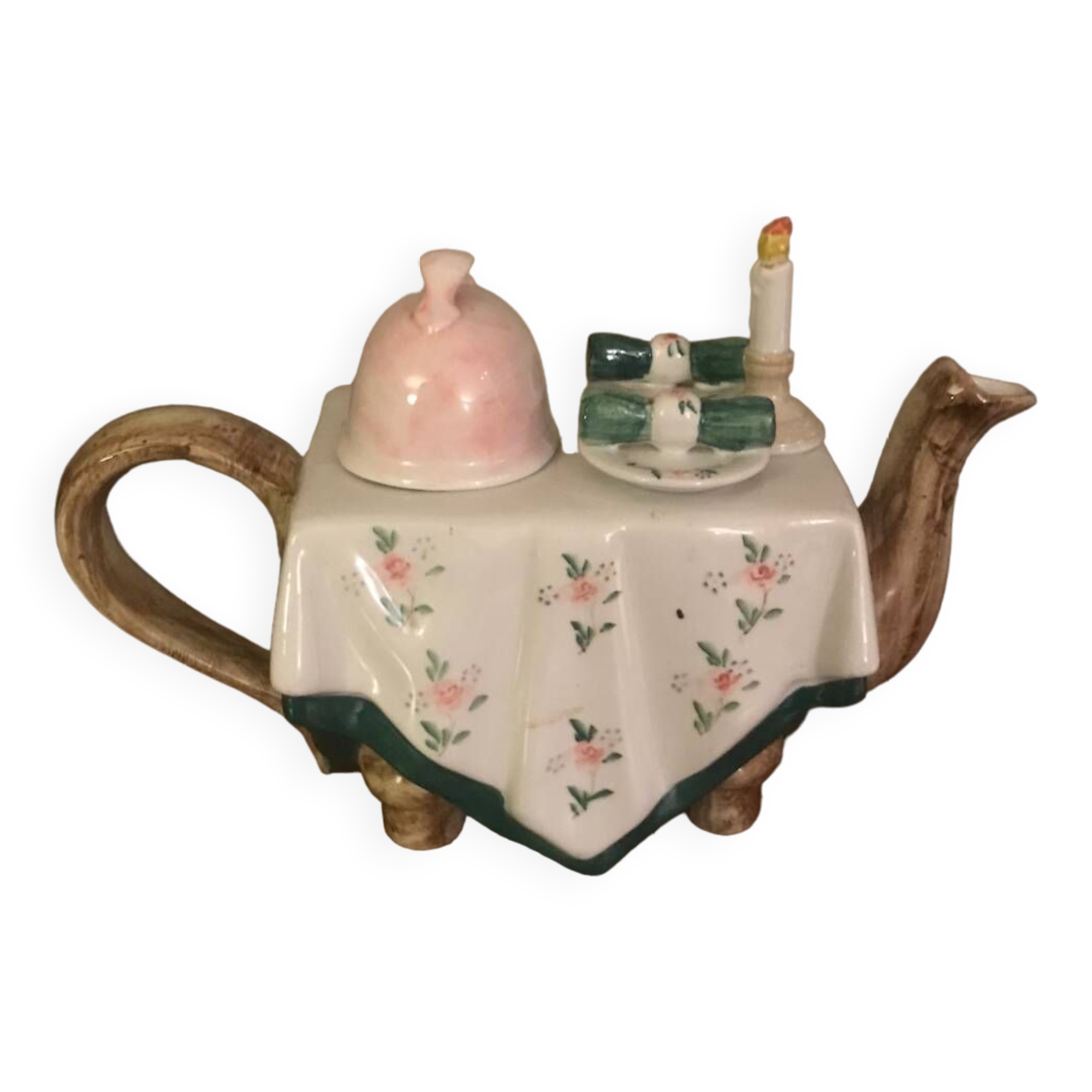 The “Dinner for Two” Full-Size Teapot