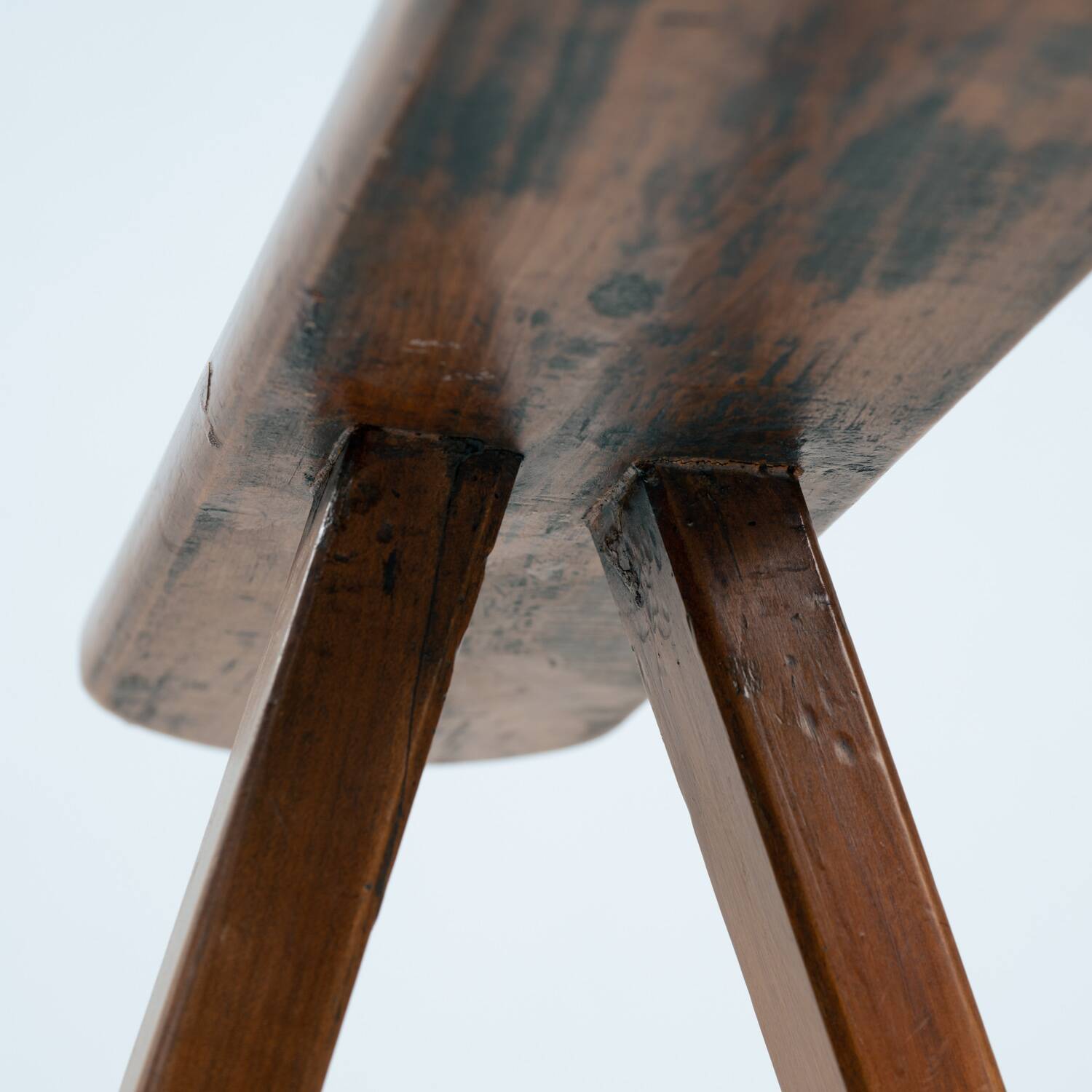 Banc en chêne de style Art Déco français, années 1930