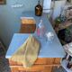 Zinc bar counter
