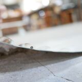 Mirror beveled art deco oval 59cm x 93cm