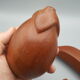 Lot de 4 fruits exotiques en bois déco table cuisine vintage