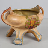 Set vase cup julius dressler ceramic art nouveau austria