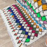Tapis berbère en laine fait main 245 X 153CM