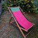 Chaise longue enfant