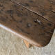 Oak farmhouse table Late nineteenth original patina