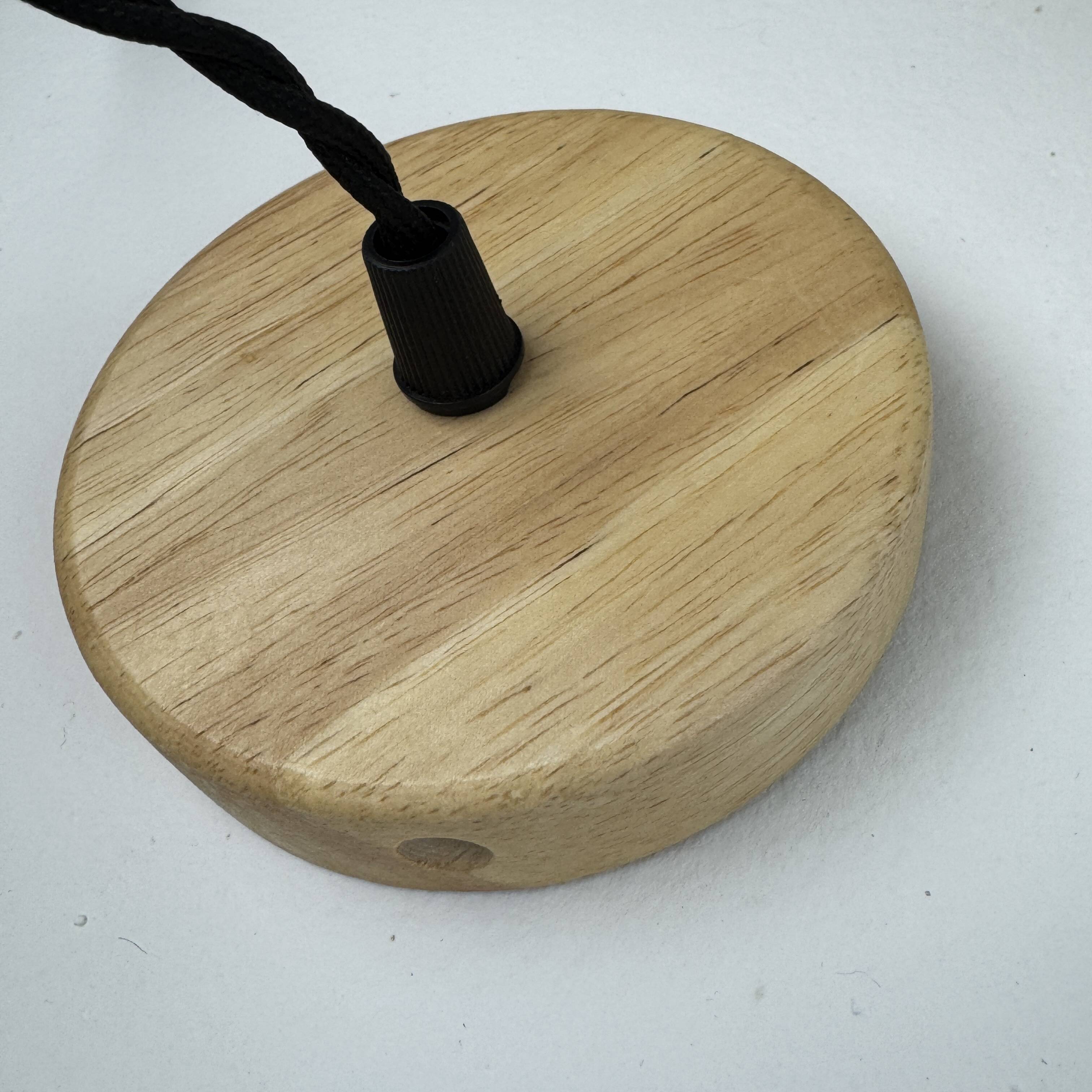 Vintage 23 cm xl opaline pendant light