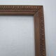 Pair of old wooden frames, oves decoration