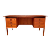 Bureau double face attribué à Arne Vodder de Brouer Møbelfabrik, Danemark, années 1960.