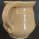 Alsatian glazed terracotta pitcher from Soufflenheim, early 20th century