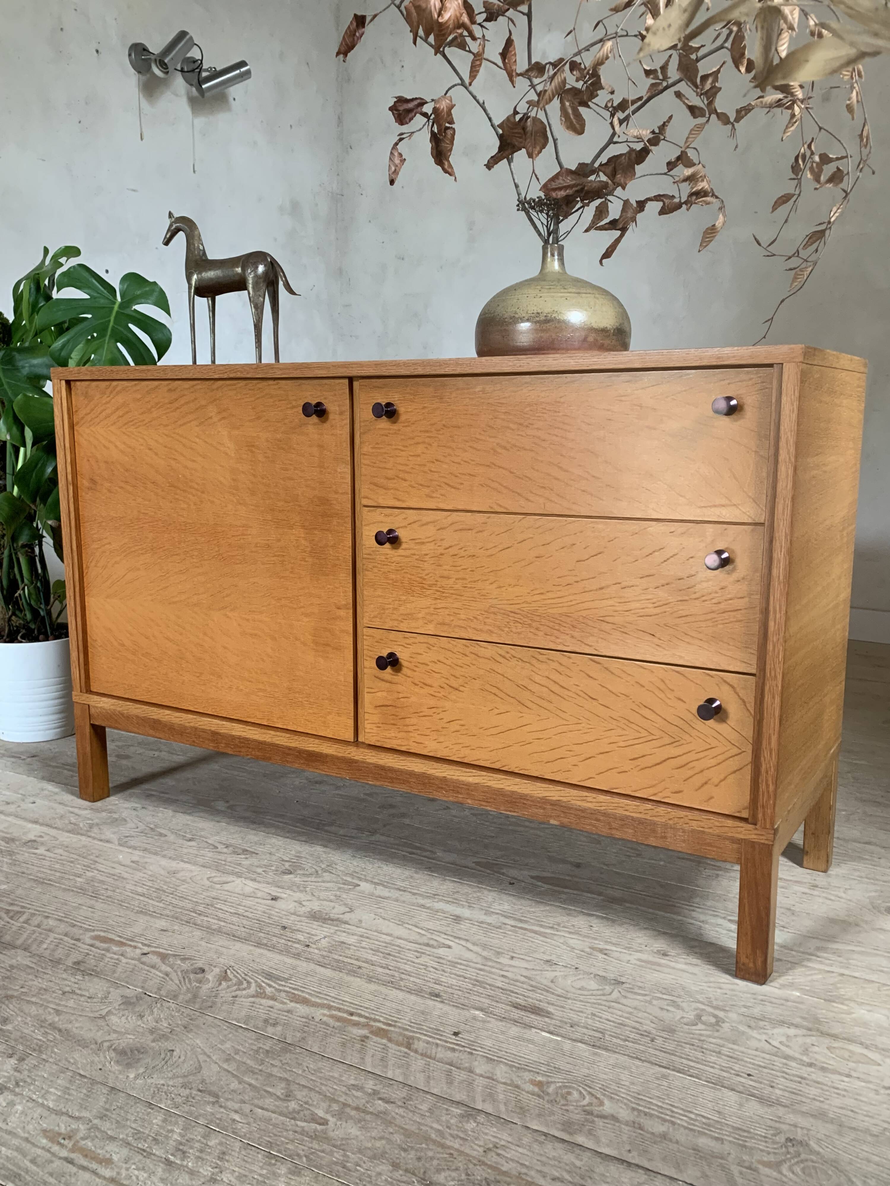 Vintage oak sideboard