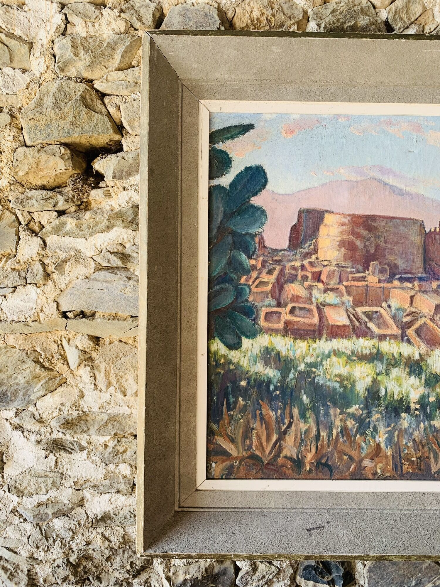 Orientalist painting by R. Couvidat - 91cmx73cm