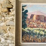 Tableau orientaliste de R. Couvidat - 91cmx73cm