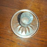 Port carafe in bohemian cut crystal and its 4 Glasses