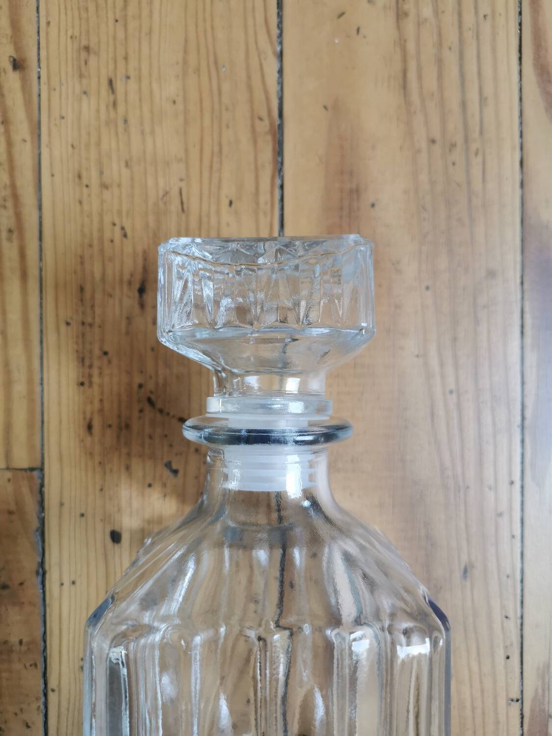 Vintage whiskey decanter