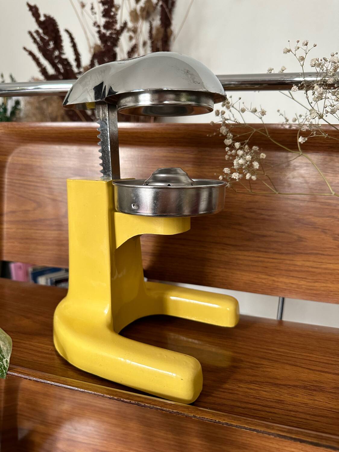 Vintage manual citrus press