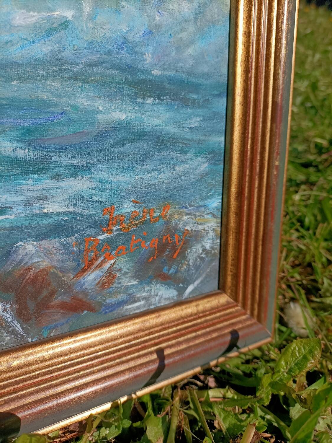 Painting/Canvas Rough Sea