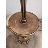 Golden floor lamp