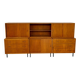 Antique 1950s vintage designer oak modular sideboard