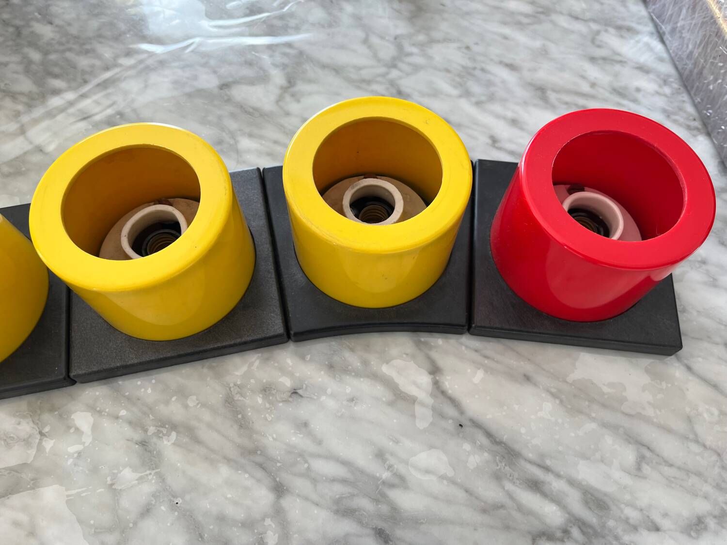 Suite de 6 appliques tivoli