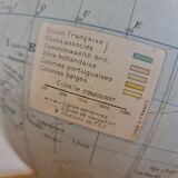 Vintage Globe Taride Marble and Glass