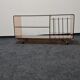 Vintage smoked plexiglas tv/hifi unit