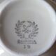 Antique porcelain trio Bavaria – cup, saucer, plate – flowers & do