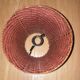 Stone shade lamp rattan 70s