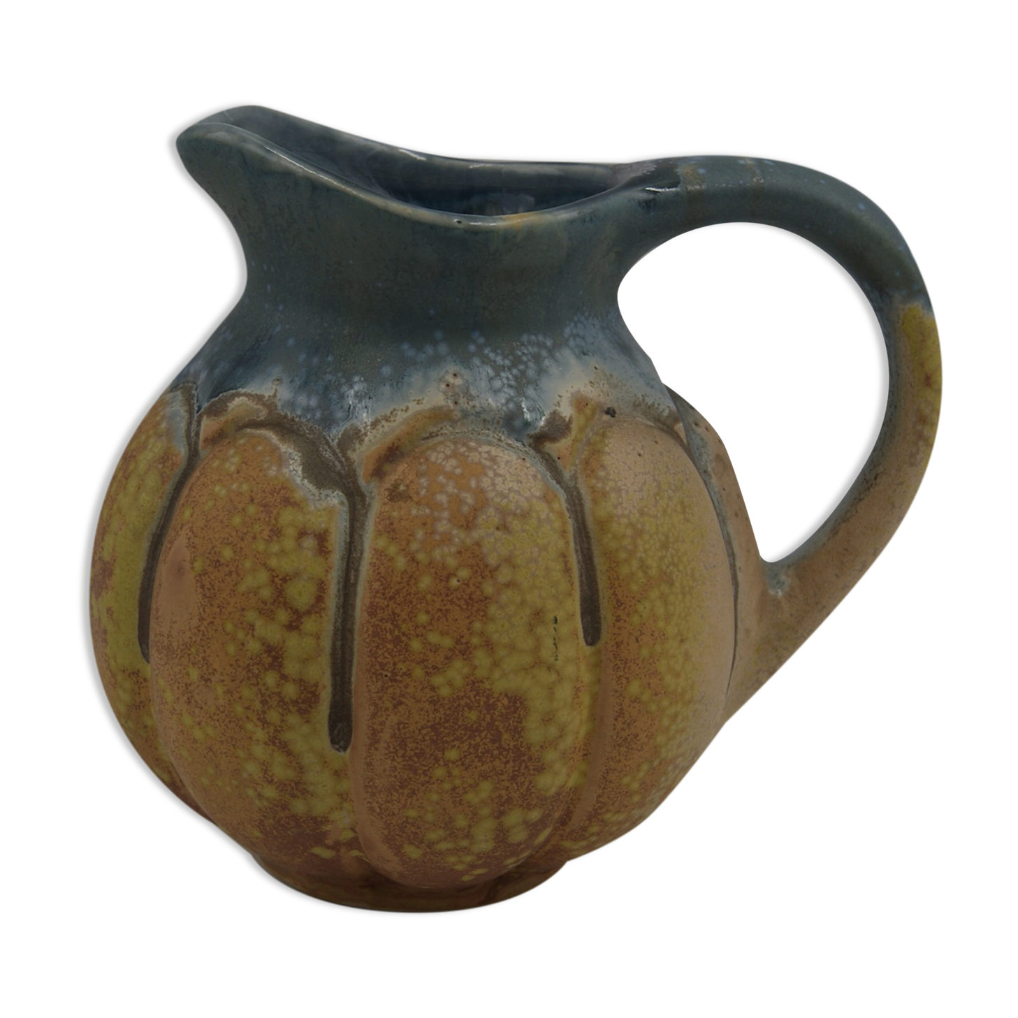 Carafe citrouile glazed stoneware Genlier Revol