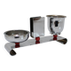 Bauhaus Art Deco Chrome Smoking Set, 1930s