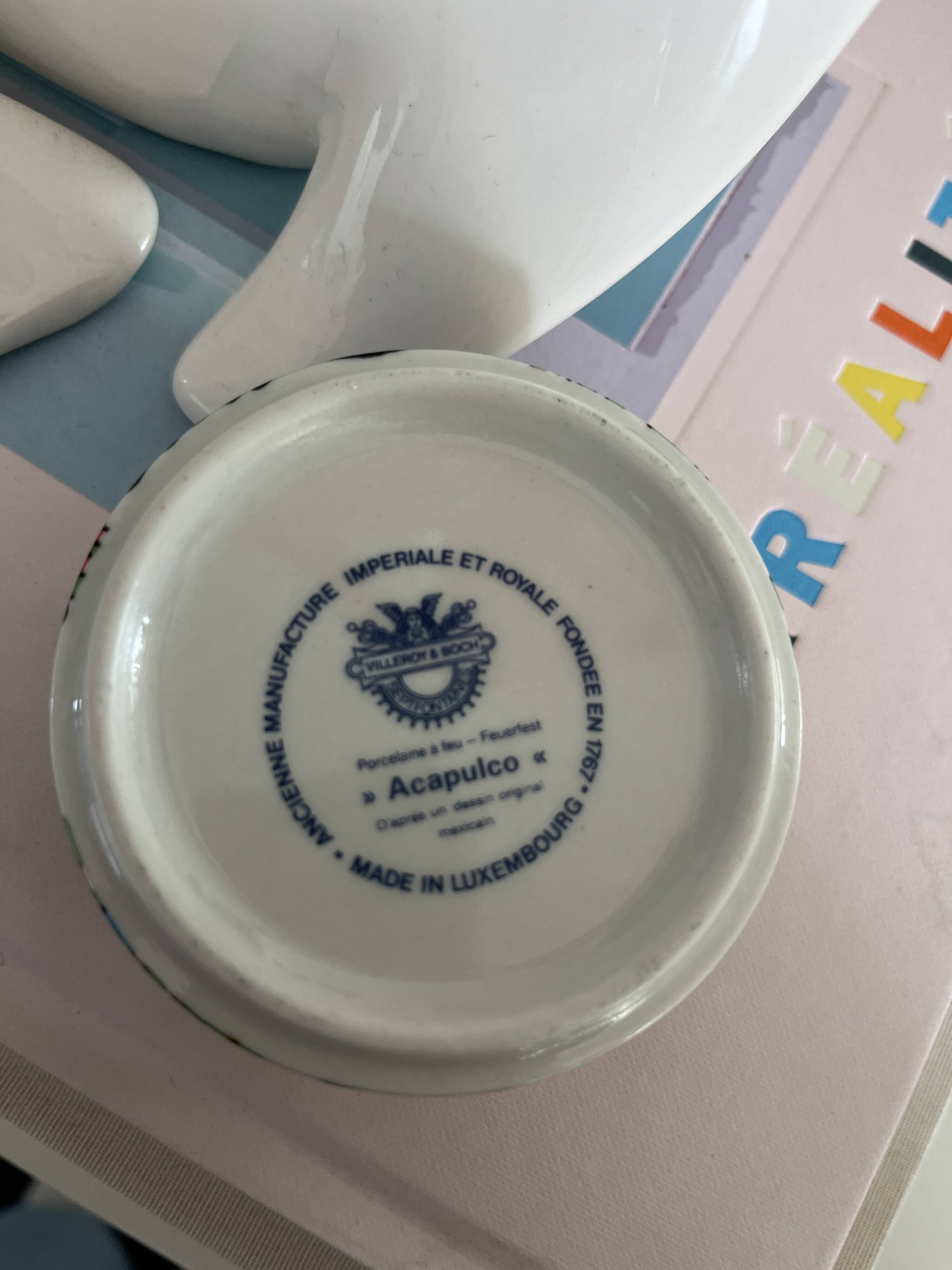 Cendrier Villeroy & Boch Collection Acapulco