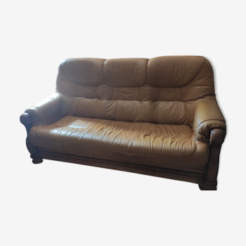 Leather sofa