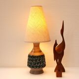 Mid-Century Modern Italian Pottery Table Lamp by Fratelli Fanciullacci