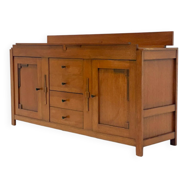 Buffet Art Déco en bois de cerisier