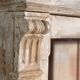 Ancienne armoire de cuisine blanche (vers 1920)